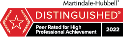 martindale distinguished 